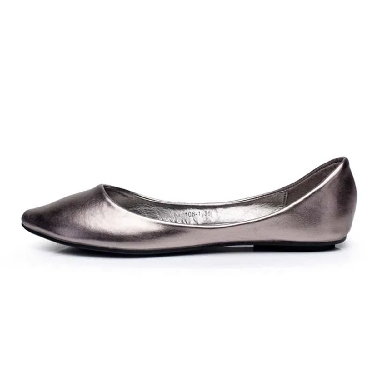Pointed Toe Slip-On Flats for Women with Soft Outsole Comfort Pointed Toe Slip-On Flats for Women with Soft Outsole Comfort