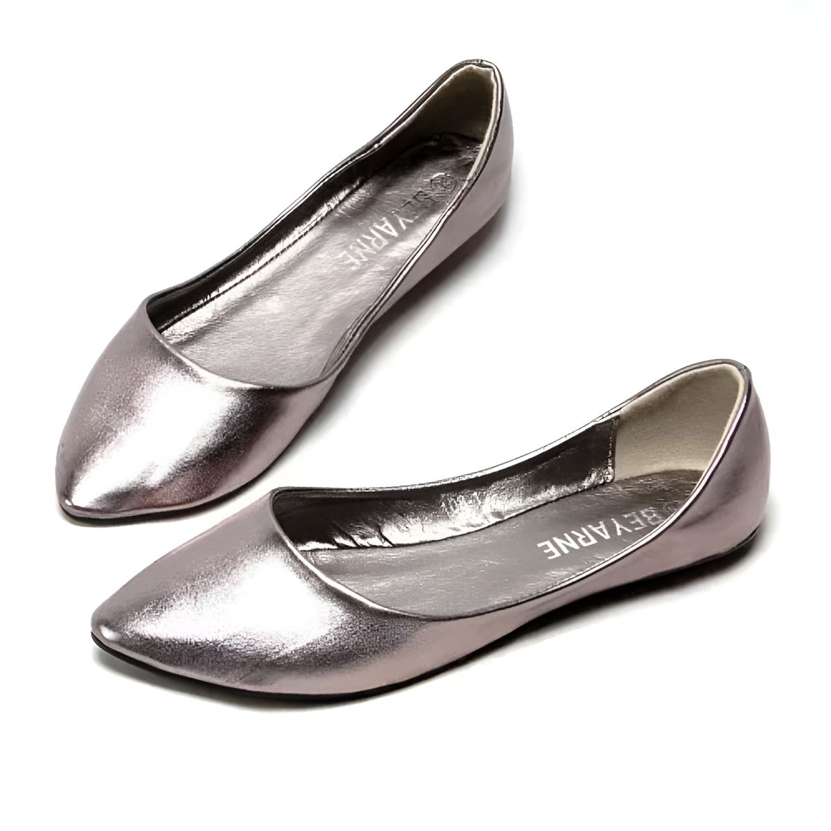 Pointed Toe Slip-On Flats for Women with Soft Outsole Comfort Pointed Toe Slip-On Flats for Women with Soft Outsole Comfort