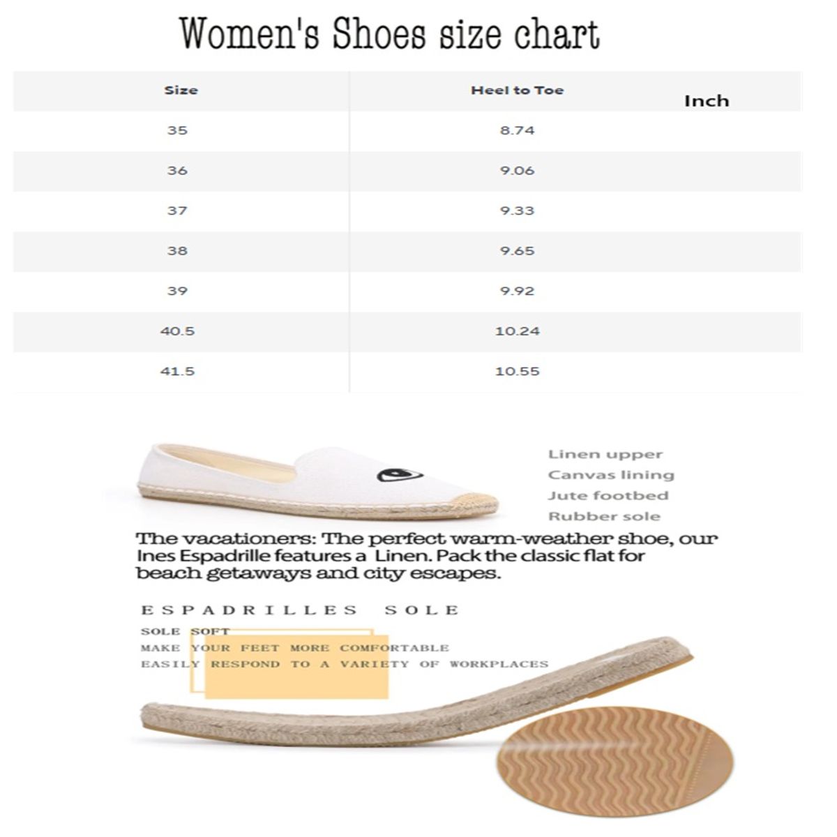 Hand-Painted Hemp Ballet Flats with Cotton Lining Stitching