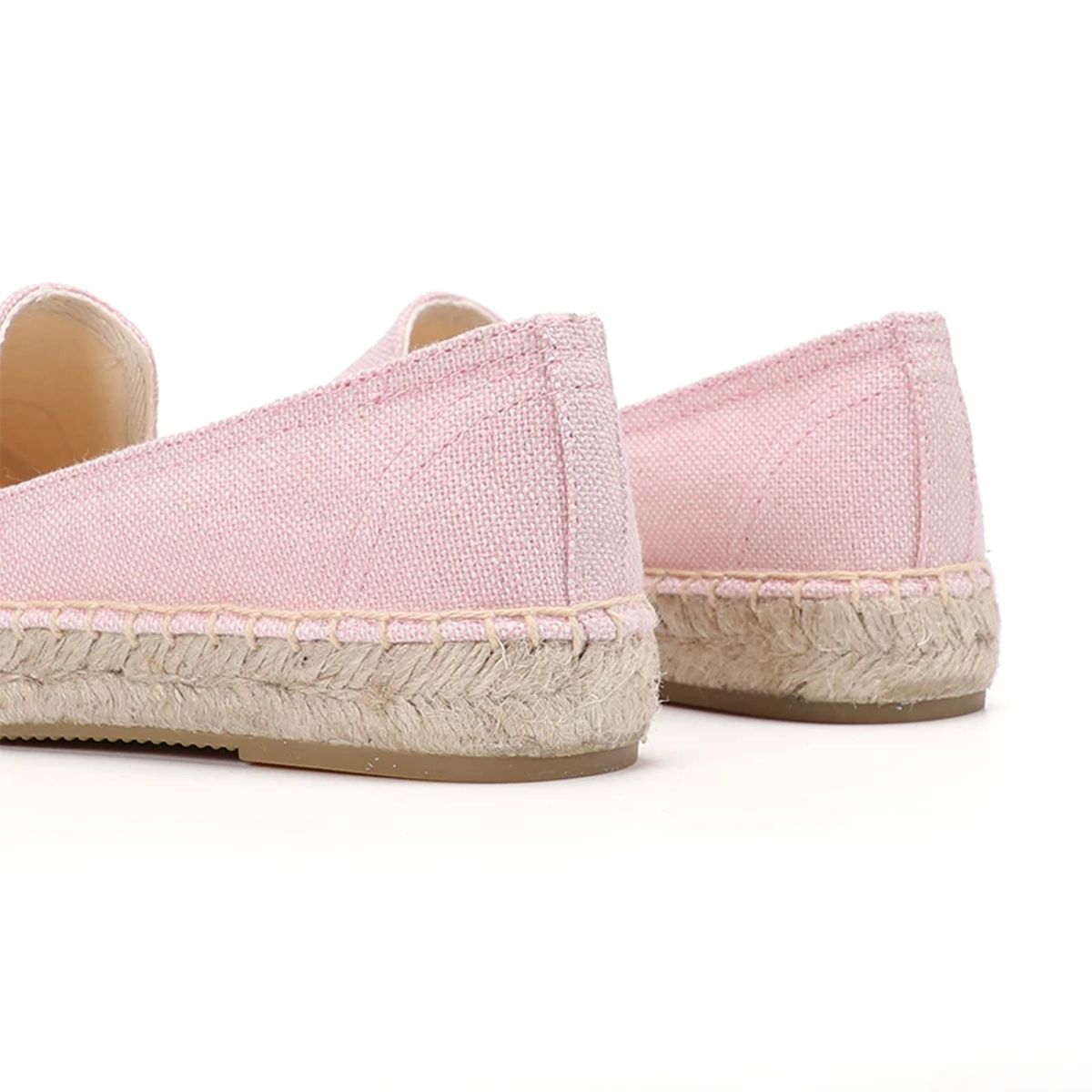 Casual Embroidered Hemp Espadrilles with Round Toe Design Dzym - Women's Espadrilles 2