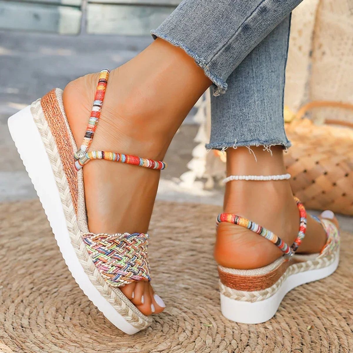 Rimocy - Women's Wedge Sandals 3