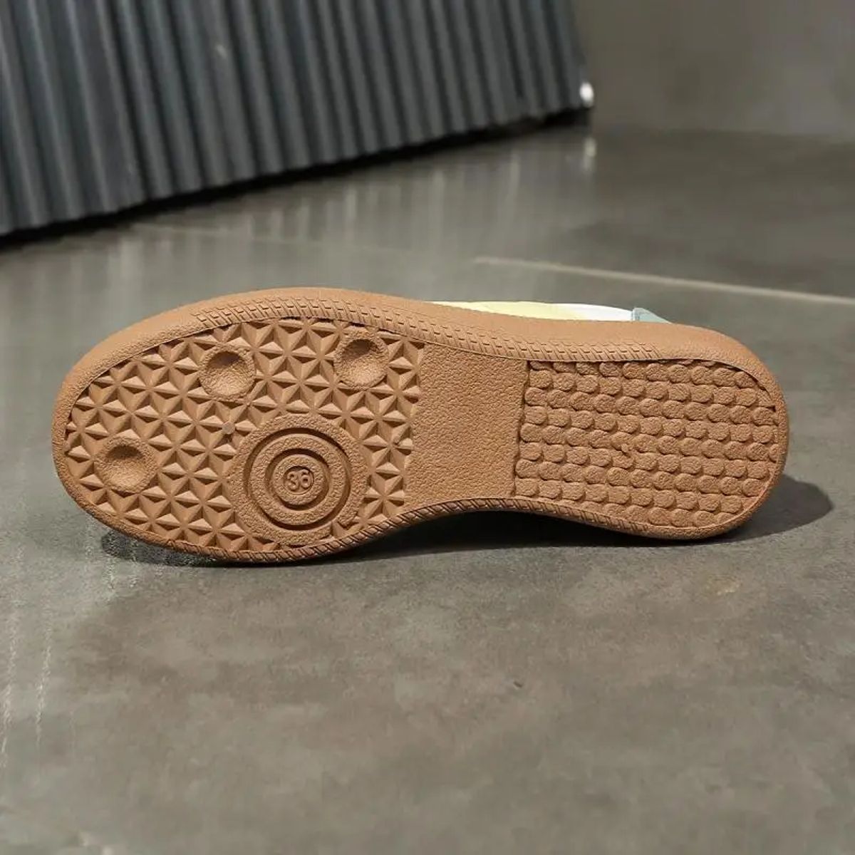 Stylish Patchwork Lace-Up Sneakers with Stitching Details Rimocy - Women's Low Top Sneakers 4