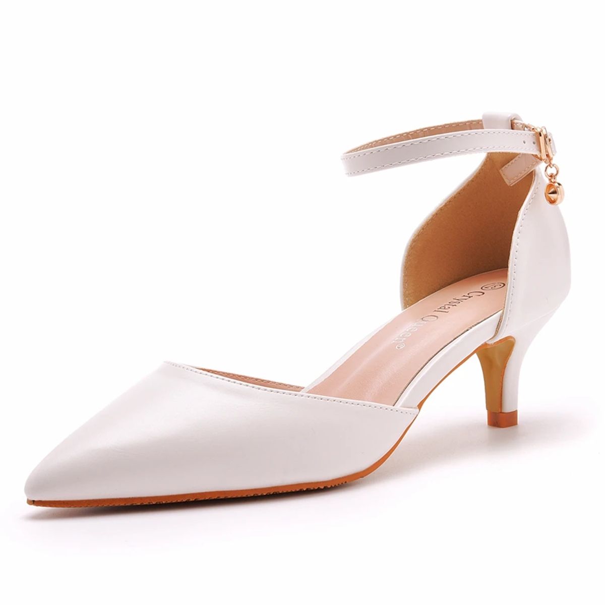 Elegant Women’s Pointed Toe Stiletto Dress Pumps with Buckle Strap Elegant Women’s Pointed Toe Stiletto Dress Pumps with Buckle Strap