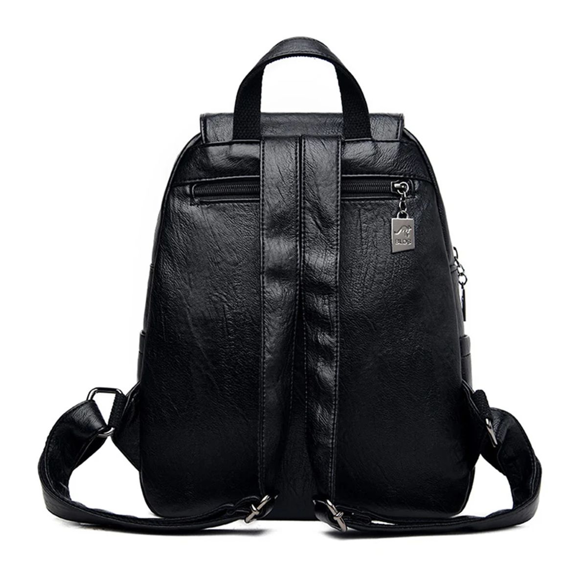 Stylish Genuine Leather Women’s Backpack with Multiple Compartments