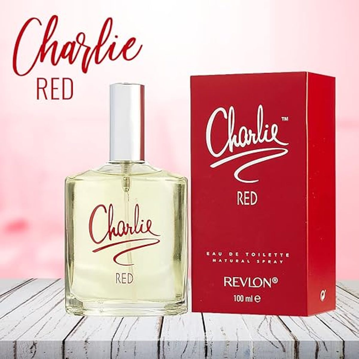 Charlie Red by Revlon Eau De Toilette Spray 3.3 oz for Women