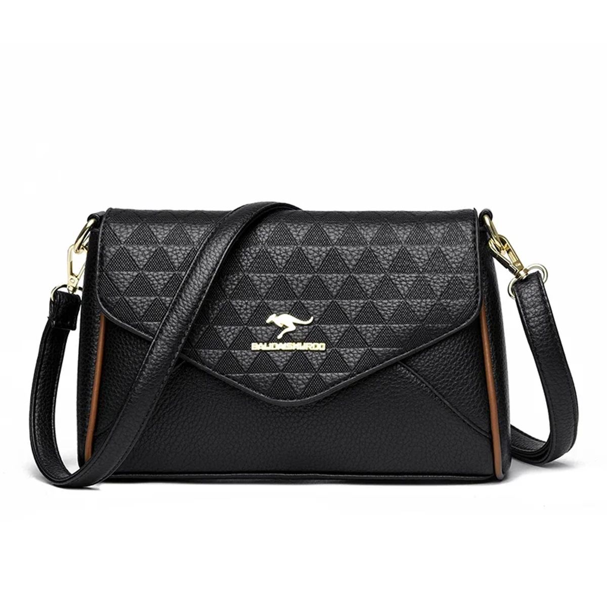 Elegant Leather Shoulder Crossbody Bag for Women Daily Use Elegant Leather Shoulder Crossbody Bag for Women Daily Use