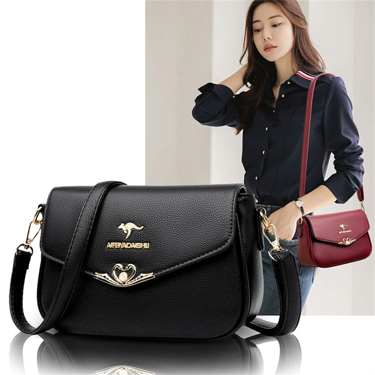 Elegant Women's Small Shoulder Crossbody Bag High-Quality Design