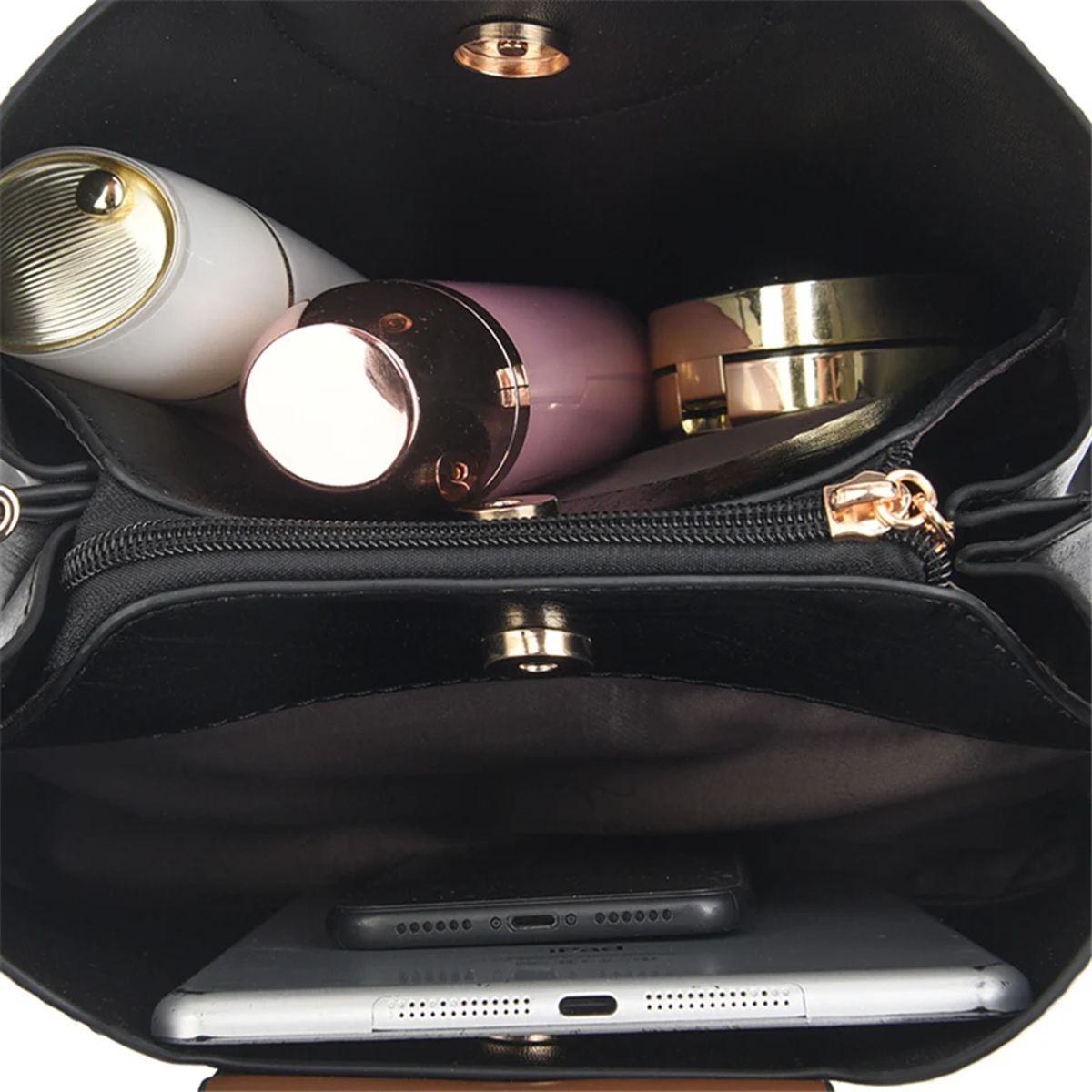 Elegant Luxury Leather Shoulder Tote Handbag for Stylish Women Vanderwah - Women's Handbags 4