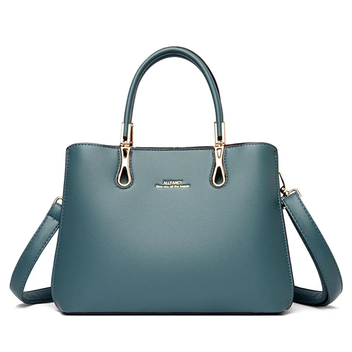 Genuine Soft Leather Women's Handbag with 3 Layer Design Genuine Soft Leather Women's Handbag with 3 Layer Design