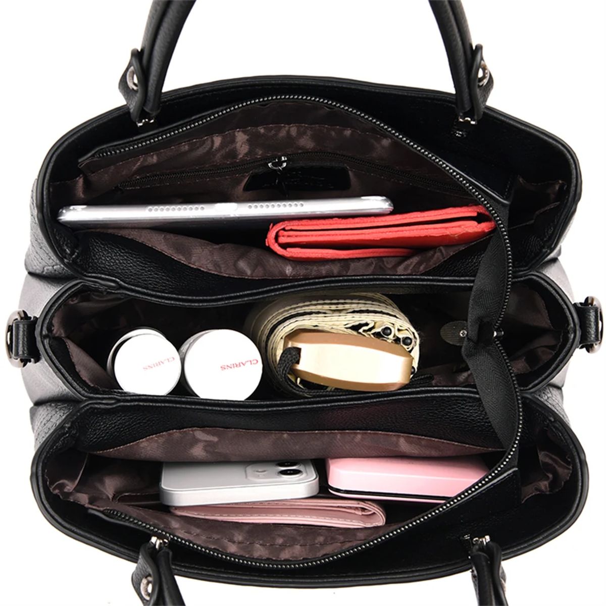 Elegant Genuine Leather Women’s Handbag Stylish Crossbody Shoulder Bag Elegant Genuine Leather Women’s Handbag Stylish Crossbody Shoulder Bag