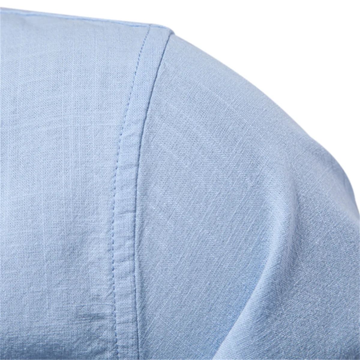 Men’s Long Sleeve Cotton Shirt Classic Solid Color Design Men’s Long Sleeve Cotton Shirt Classic Solid Color Design