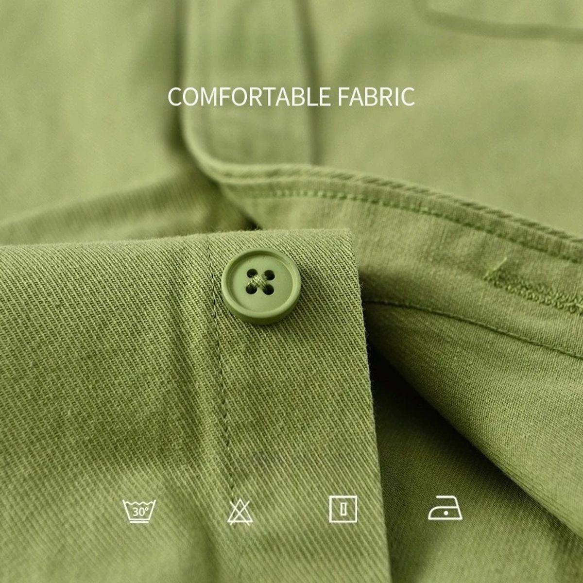 Classic Men’s Long-Sleeve Cotton Shirt for Everyday Smart Casual Wear