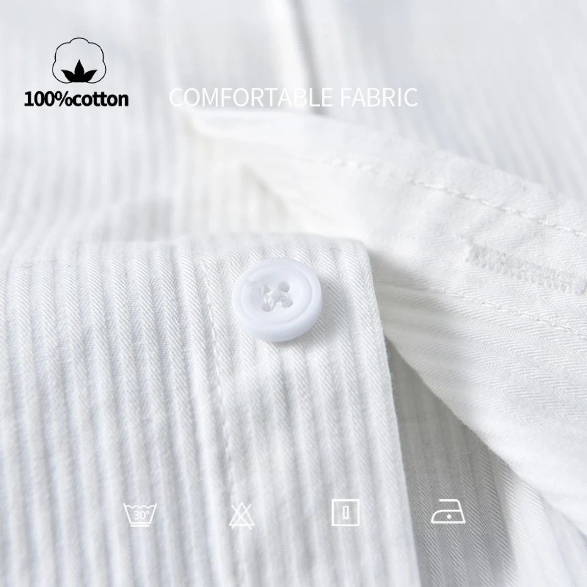 Men’s Breathable Cotton Stand Collar Shirt for Office Wear Men’s Breathable Cotton Stand Collar Shirt for Office Wear