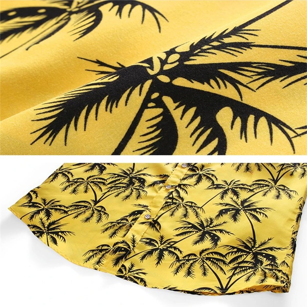 Men’s Summer Hawaiian Floral Shirt Casual Short Sleeve Top