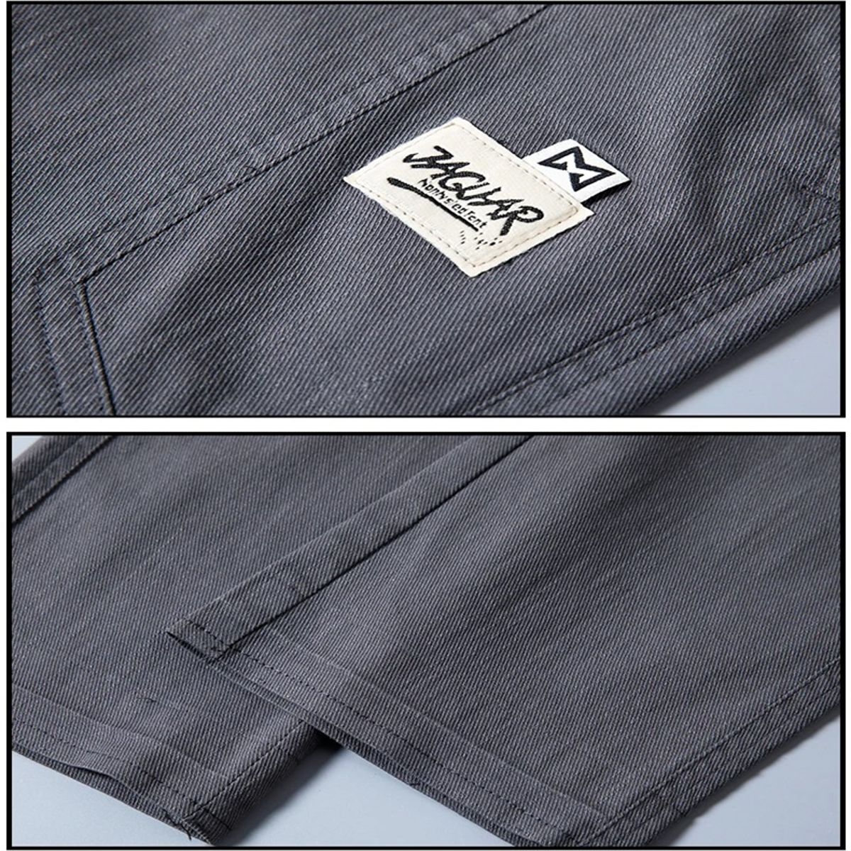 Men’s Lightweight Casual Stretch Pants with Elastic Waist Design