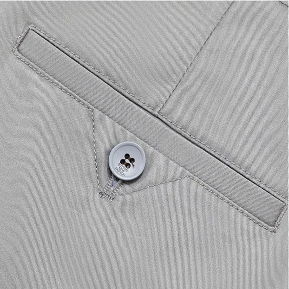 Men’s Lightweight Bamboo Fiber Straight Casual Business Stretch Pants