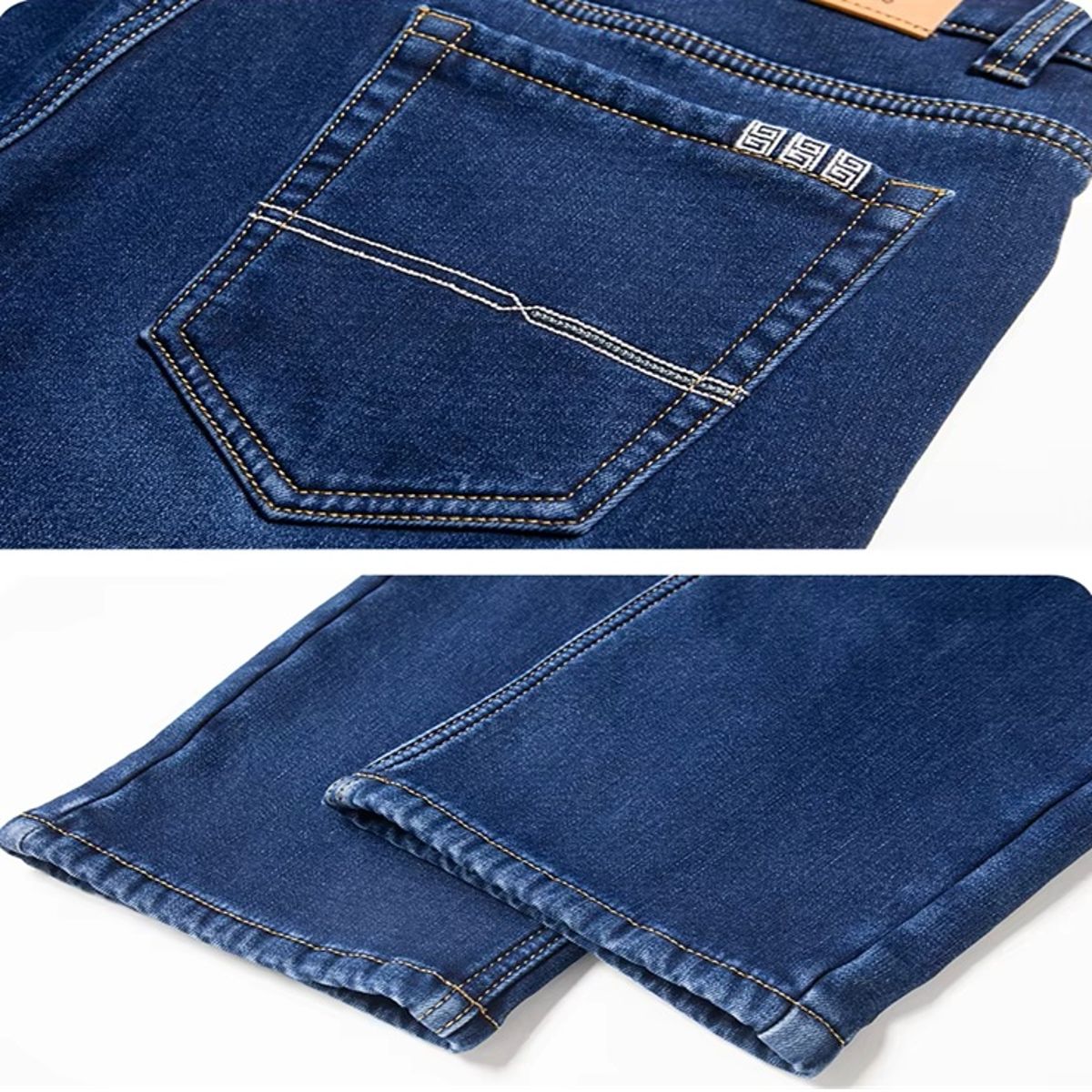 Men’s Autumn Business Casual Stretch Denim High Waist Jeans Men’s Autumn Business Casual Stretch Denim High Waist Jeans