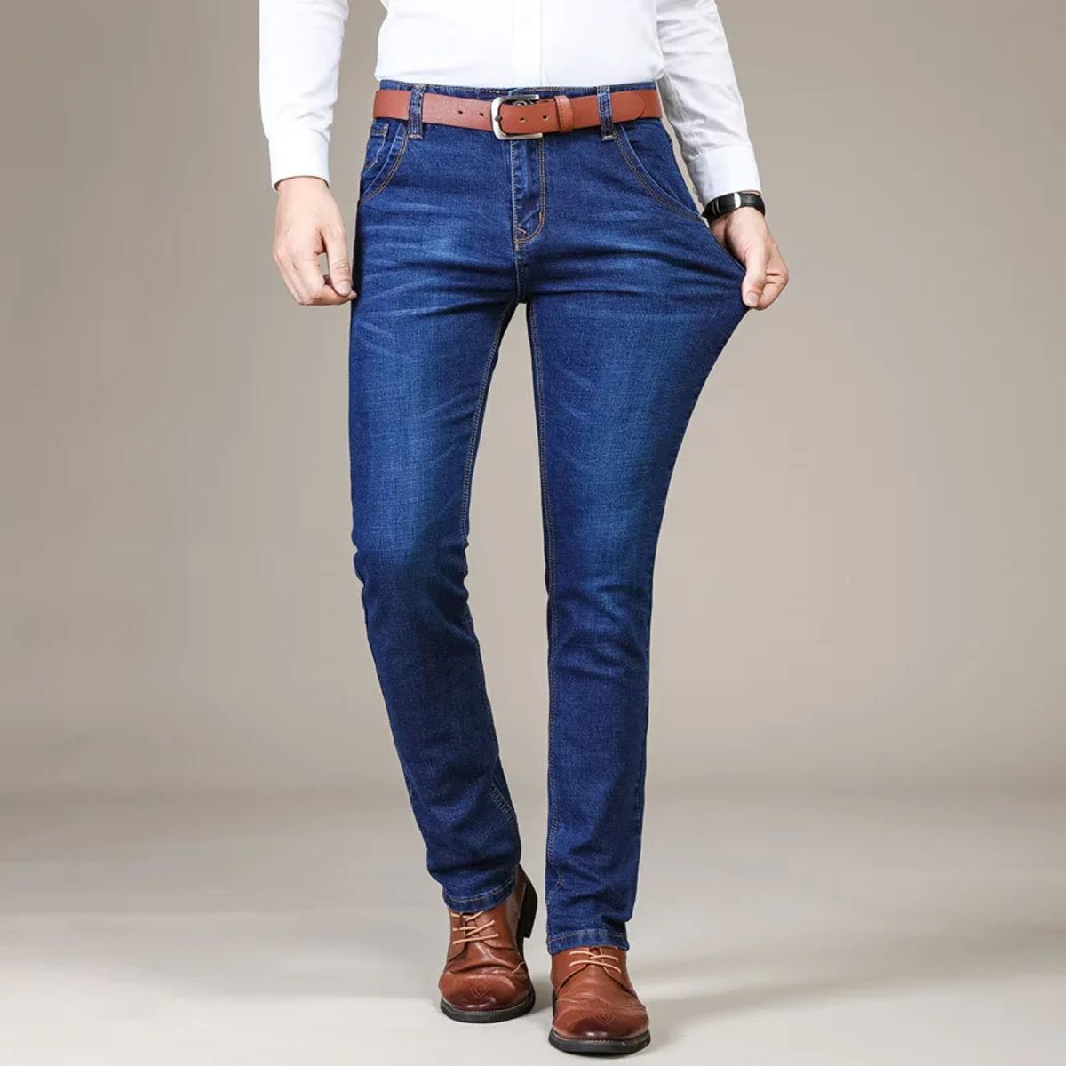 Brother Wang - Men's Skinny Jeans 2
