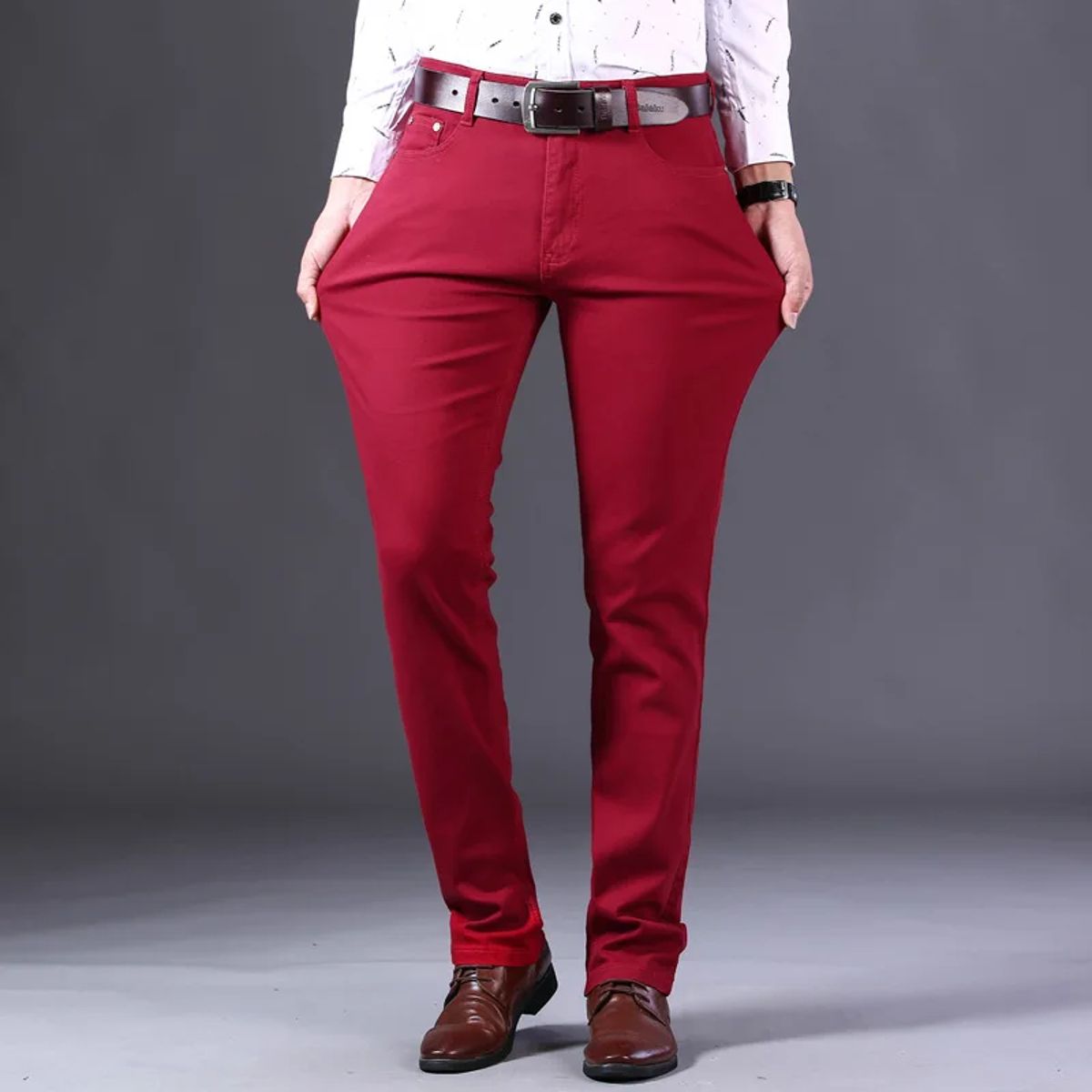Classic Men's Denim Jeans for Casual and Business Wear Classic Men's Denim Jeans for Casual and Business Wear