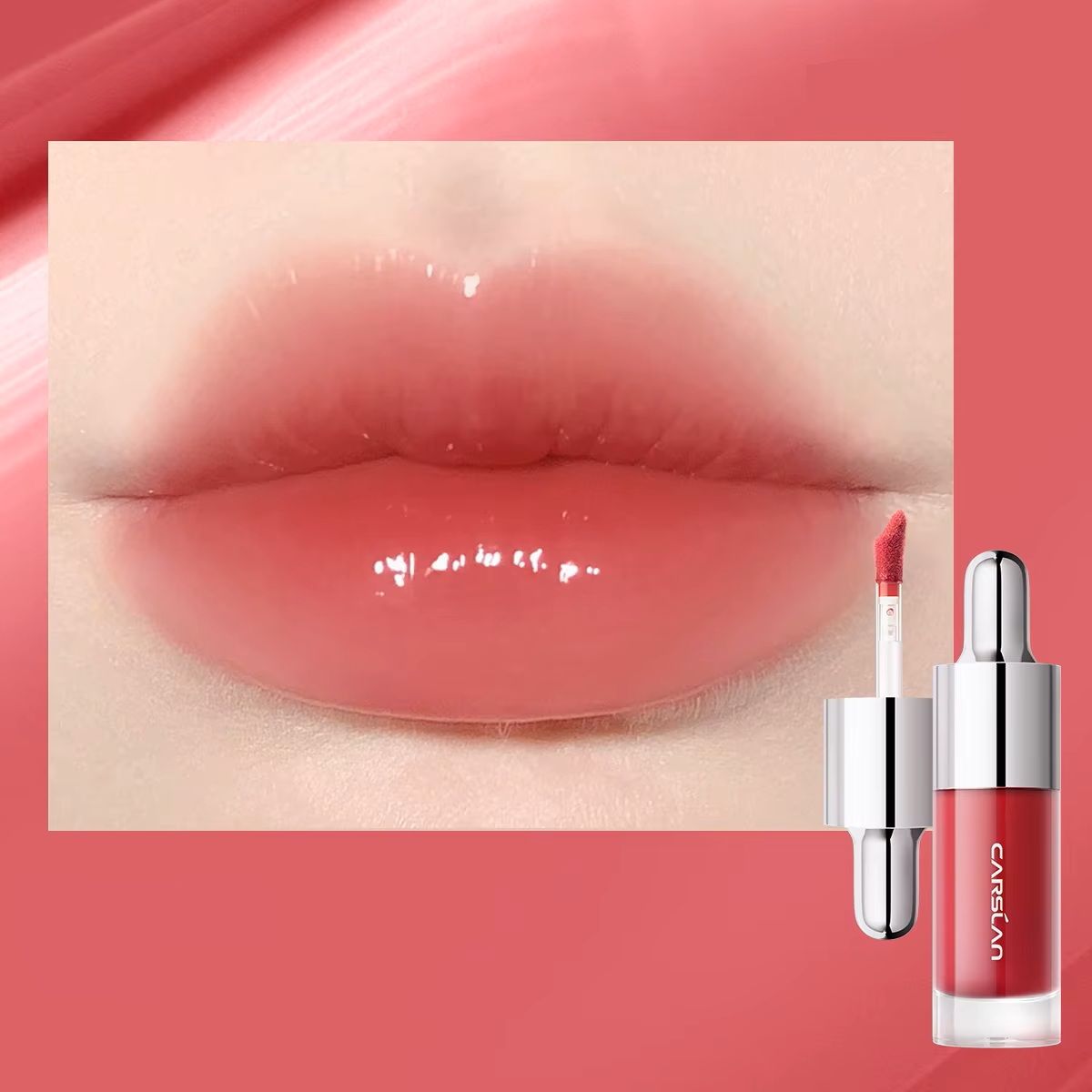 Moisturizing Lip Glow Serum Gloss with Plumping Shine Effect Carslan - Women's Lips 11