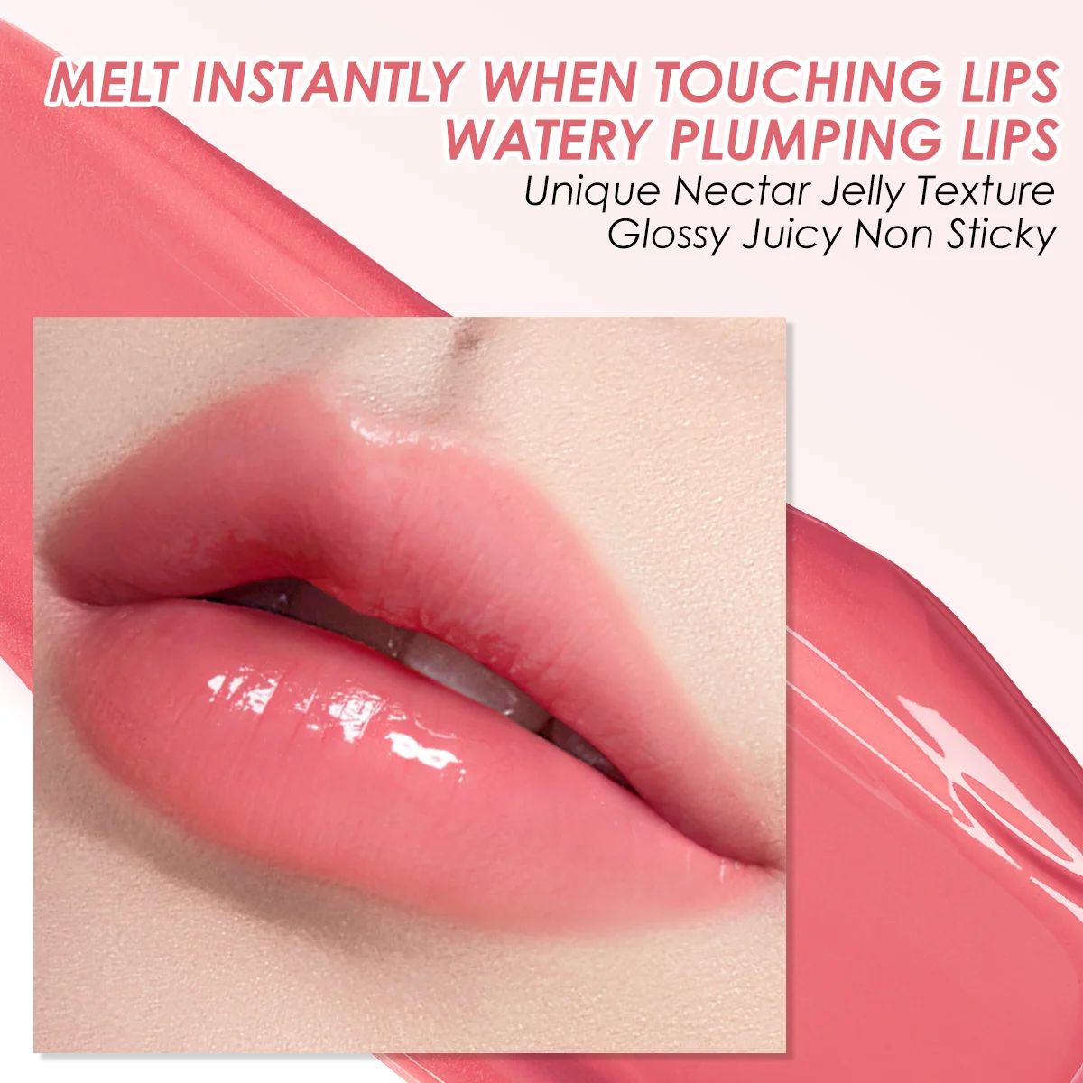 Moisturizing Flower Essence Lip Balm with Natural Gloss Finish Carslan - Women's Lips 4