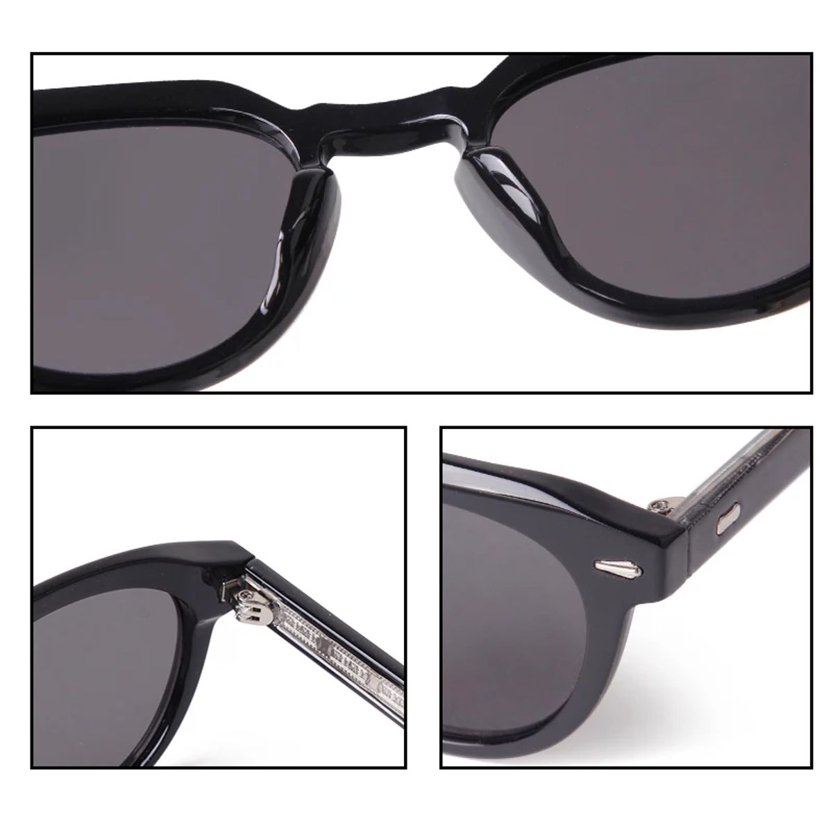 Stylish Retro Round Sunglasses with UV400 Protection for Adults Sorvino - Men's Round Sunglasses 2