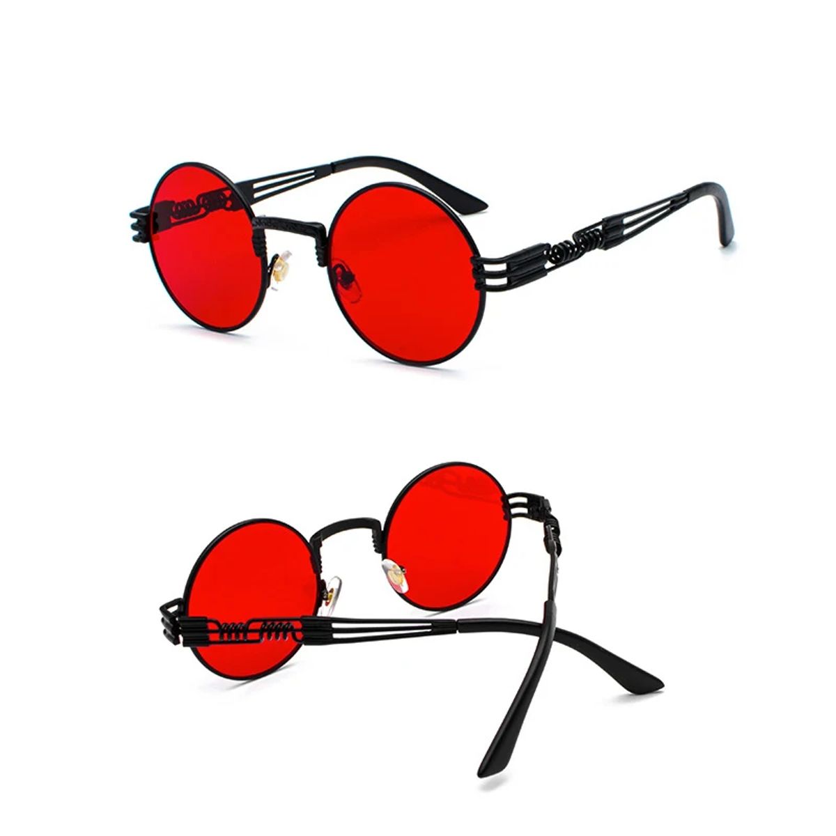 Vivibee - Men's Round Sunglasses 2