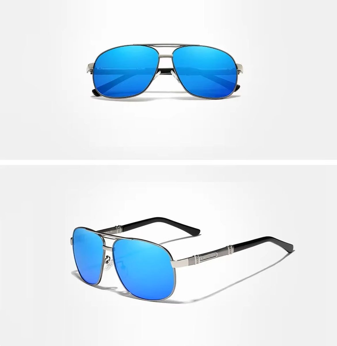 Classic Polarized Pilot Sunglasses for Men with UV400 Protection Classic Polarized Pilot Sunglasses for Men with UV400 Protection