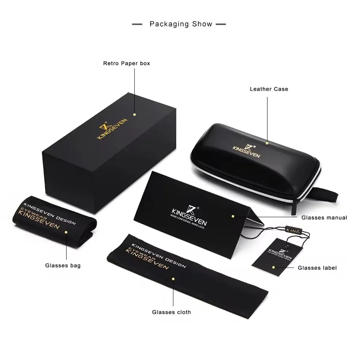 Retro Rectangle Polarized Sunglasses for Men Casual UV400 Protection