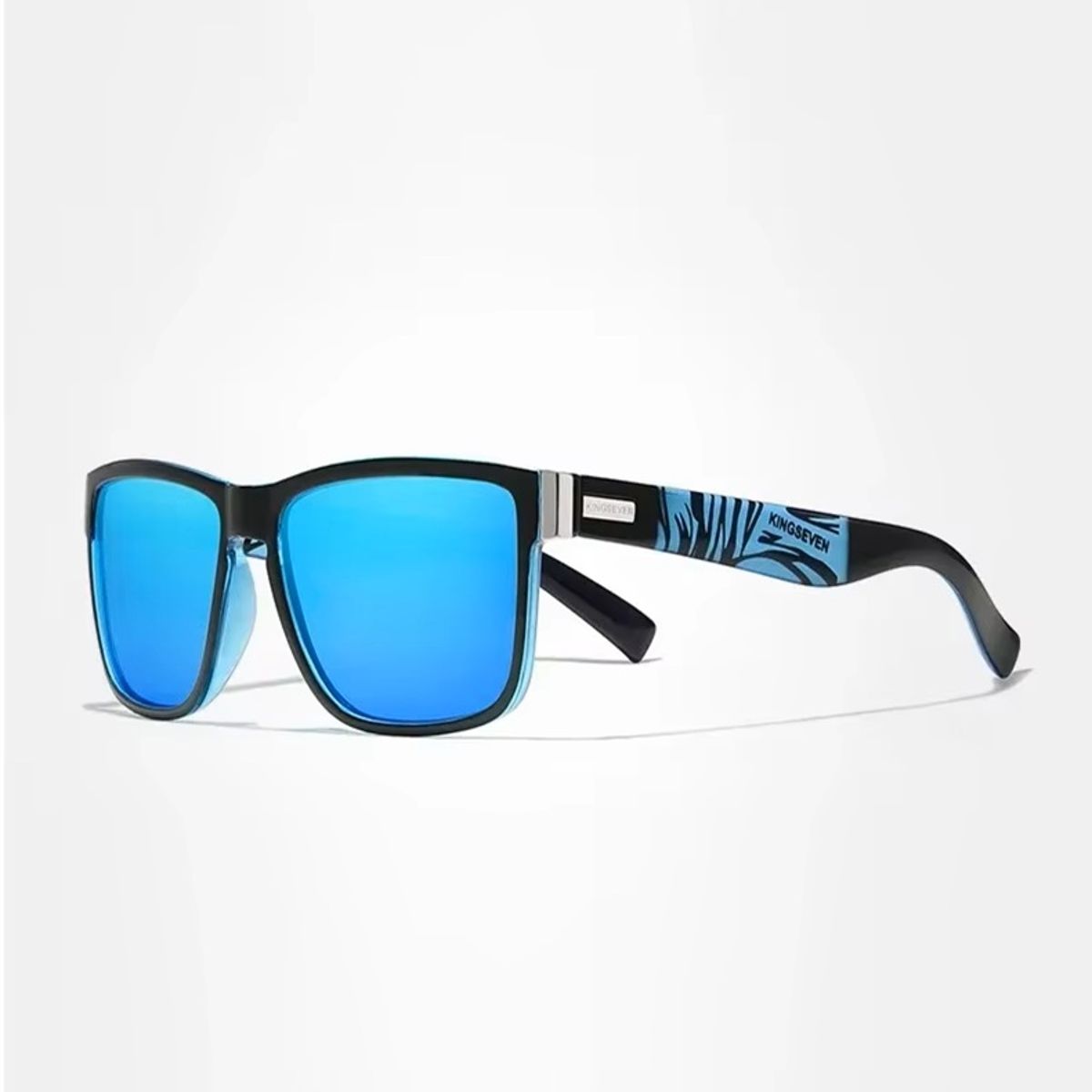 Retro Rectangle Polarized Sunglasses for Men Casual UV400 Protection