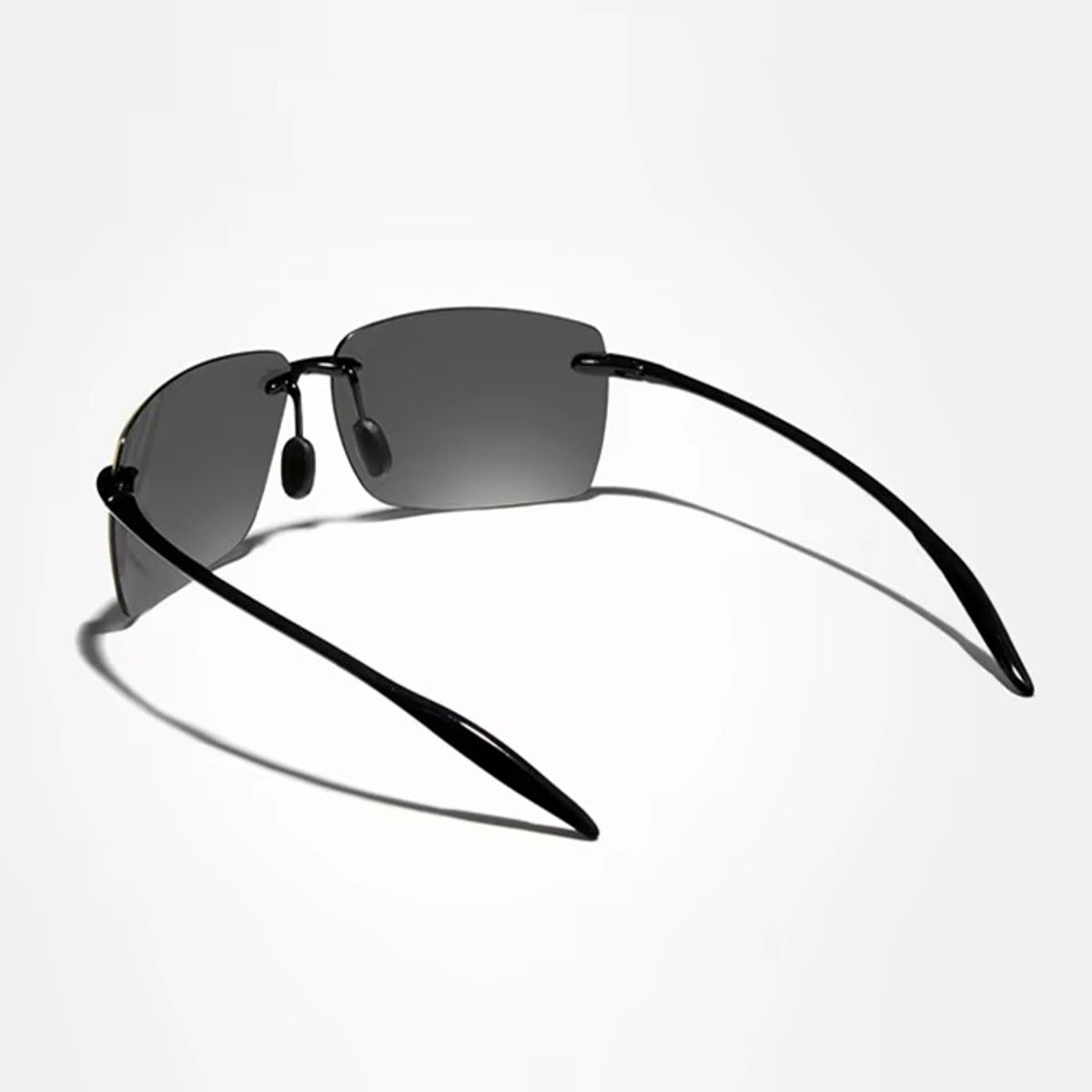 Ultralight Rimless Polarized Sunglasses for Driving and Outdoor Style