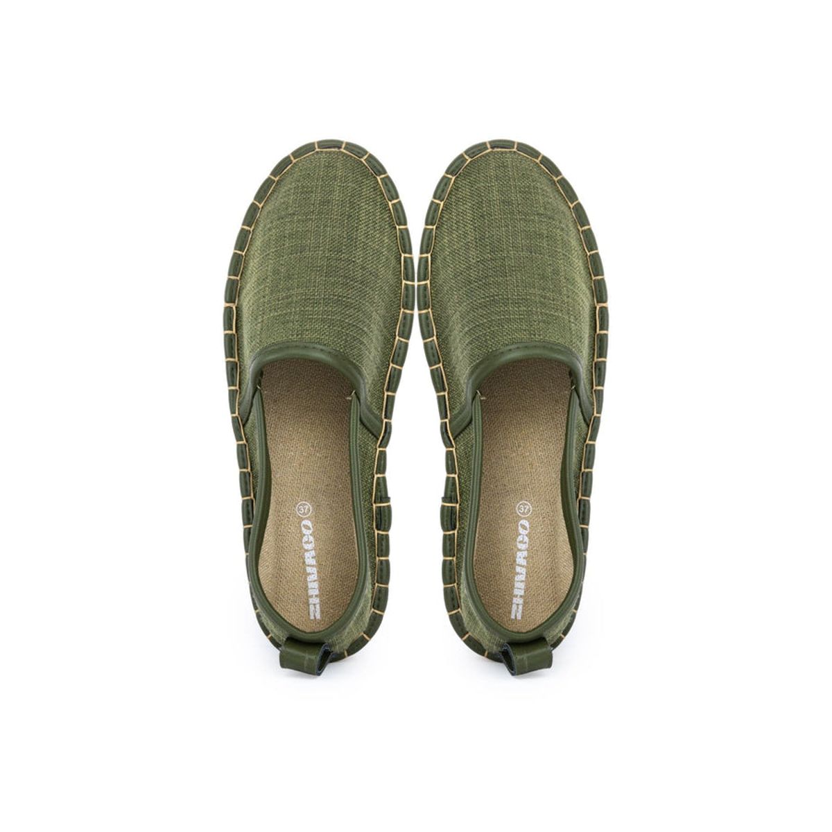 Olive Green Handmade Zhivago Shoes with Soft Comfort Fit Olive Green Handmade Zhivago Shoes with Soft Comfort Fit