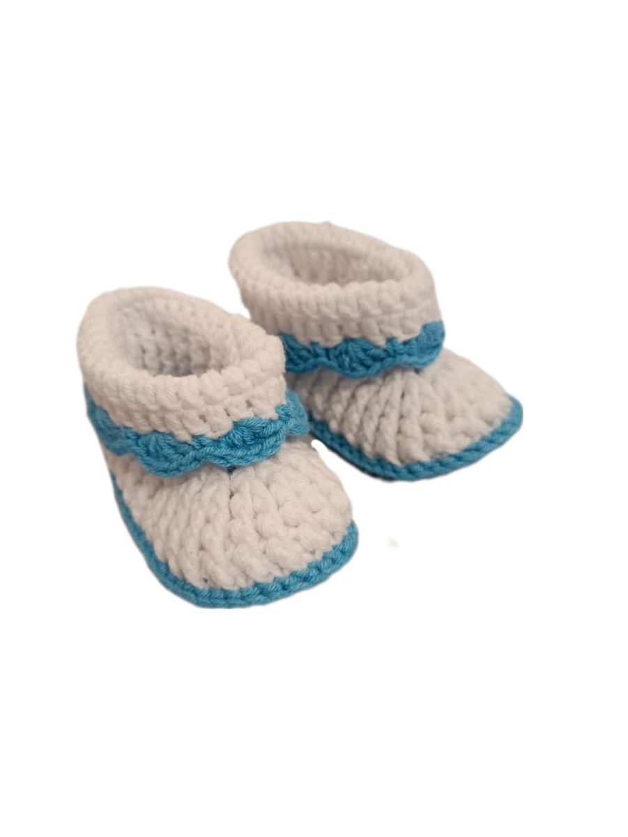 Heavenly Hugs Handmade Crochet Booties Pikkaboo - Kids's Shoes