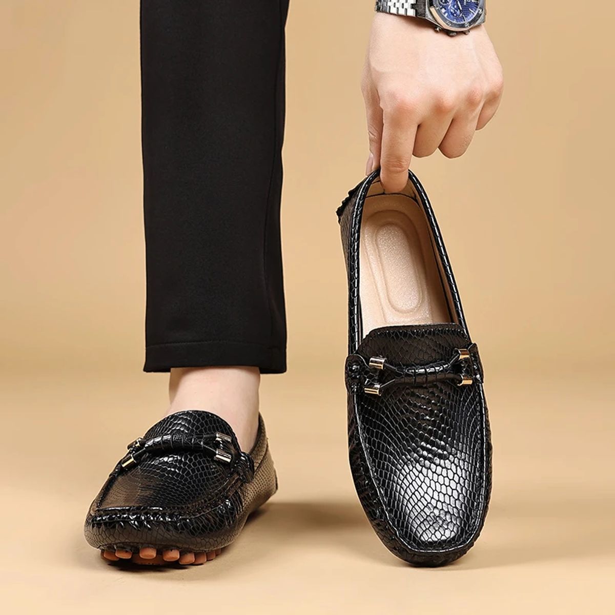 Comfortable Slip-On Loafers for Casual and Business Wear