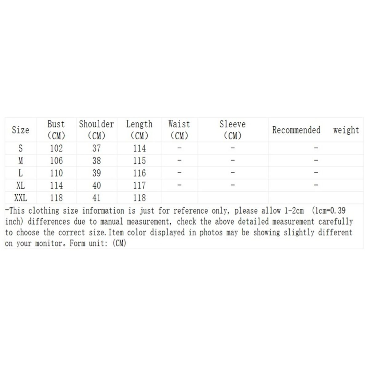 dress size chart 1 Vintage Summer Print Dress with O-Neck and Waist Sash