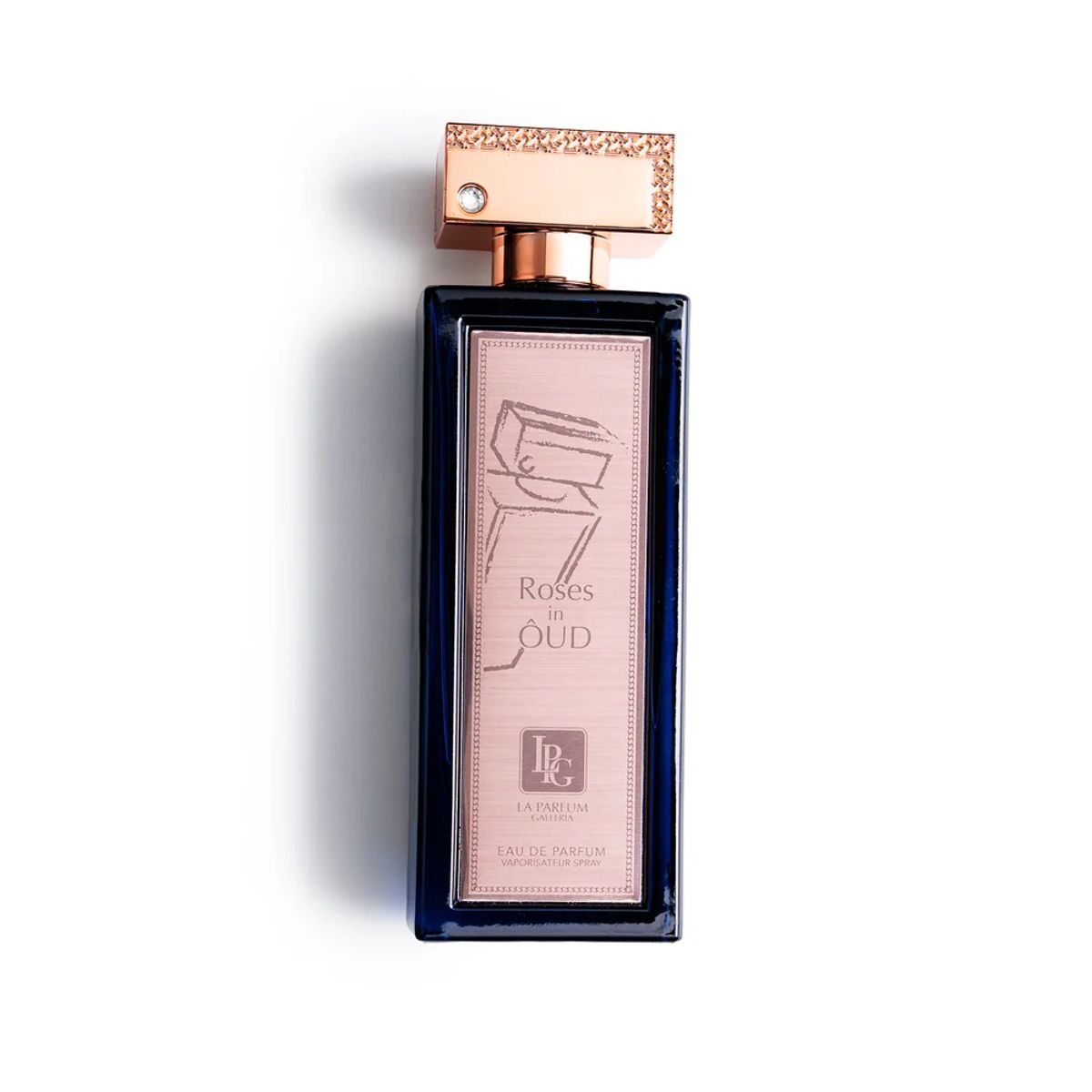 Roses in Oud Eau de Parfum – Smoky Incense Long Lasting Fragrance La Parfum Galleria - Men's Eau De Parfum