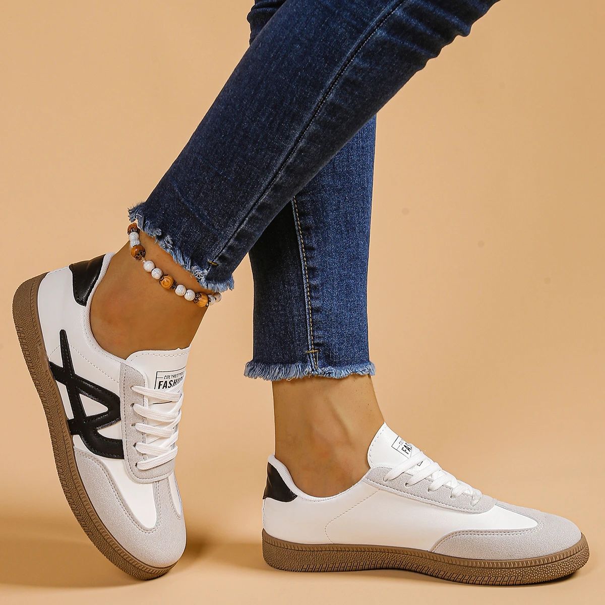 Comfortable Women's Casual Sneakers for Trendy Everyday Outdoor Wear Bzqbzx - Women's Low Top Sneakers 2