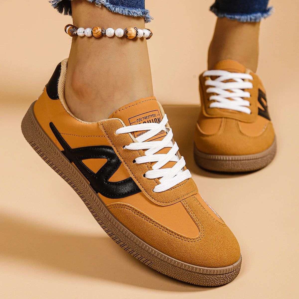 Comfortable Women's Casual Sneakers for Trendy Everyday Outdoor Wear Bzqbzx - Women's Low Top Sneakers 3