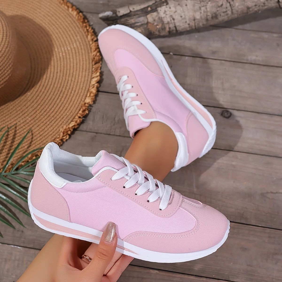 Bzqbzx - Women's Low Top Sneakers 3