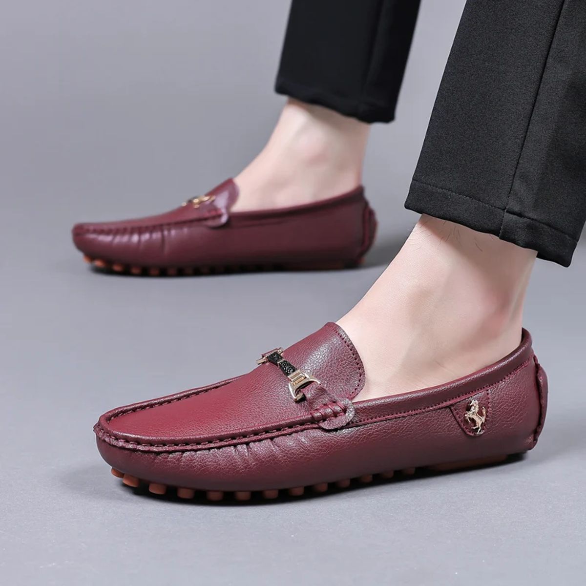 Elegant Men’s Leather Loafers for Office, Wedding, and Casual Wear