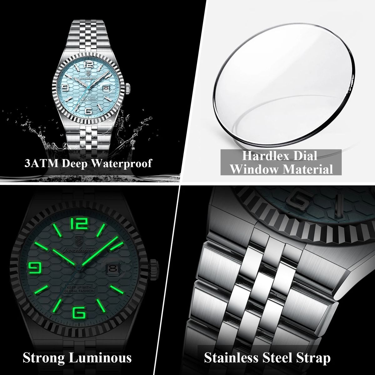 Poedagar - Men's Dress Watches 3