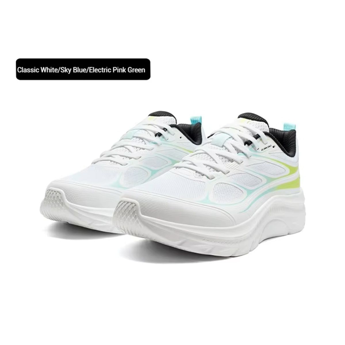 Lightweight Breathable Running Shoes with Cushioning and Durable Grip