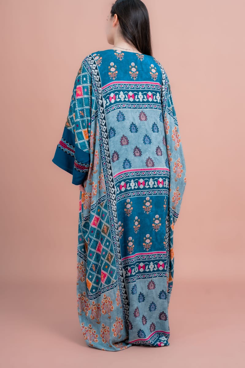 Boho Embroidered Loose Fit Jalabiya