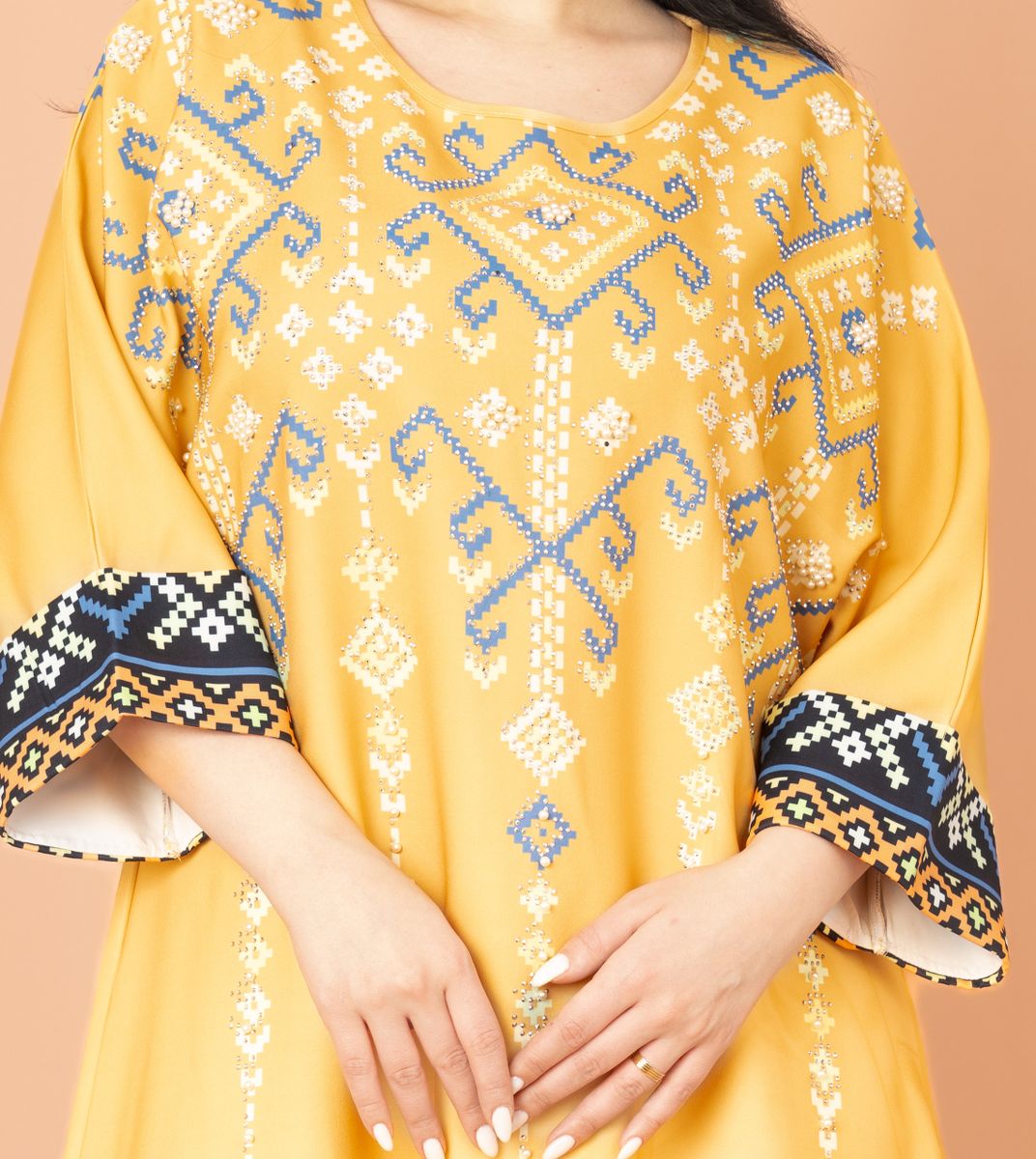 Graceful Oriental Charm Jalabiya Outfit IKKXA - Women's Jalabiyas 59