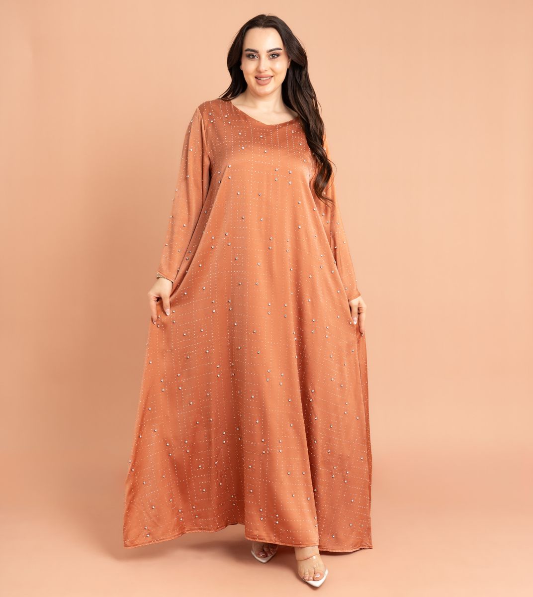 Crystal Patterns Luxury Jalabiya IKKXA - Women's Jalabiyas 20