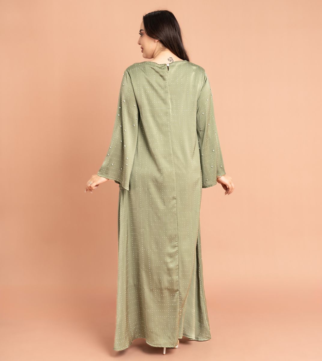 Crystal Patterns Luxury Jalabiya IKKXA - Women's Jalabiyas 43