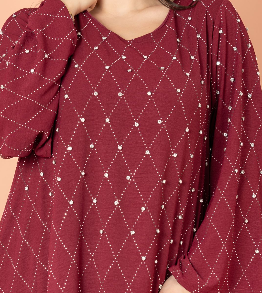 Crystal Breeze Jalabiya for Elegant Comfort IKKXA - Women's Jalabiyas 24