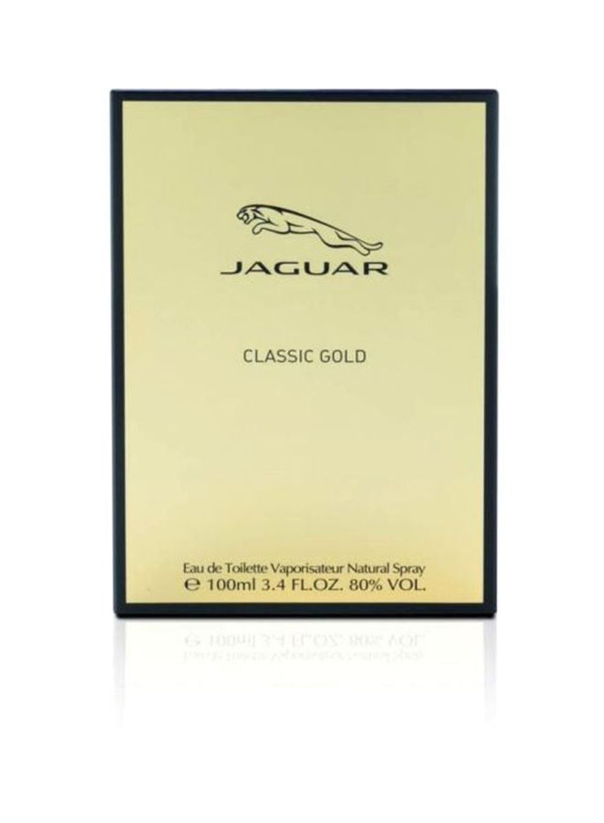 Classic Gold Edt For Men 100ml Jaguar - Men's Eau De Toilette 2