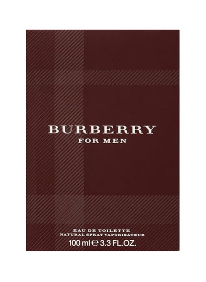 Burberry For Men Eau De Toilette 100ml Burberry For Men Eau De Toilette 100ml