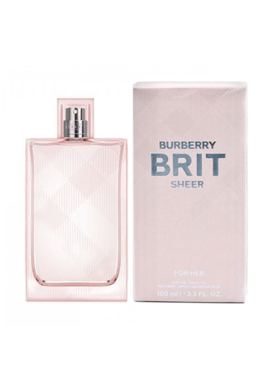Brit Sheer For Her Edt Natural Spray 100ml Brit Sheer For Her Edt Natural Spray 100ml